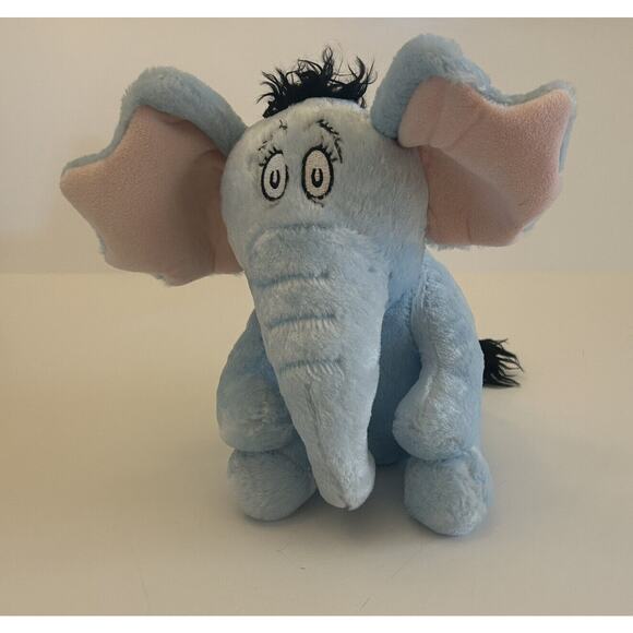 Kohls Cares Plush Dr Seuss Elephant Horton Hears A Who Book Character 10" Animal - Picture 1 of 8
